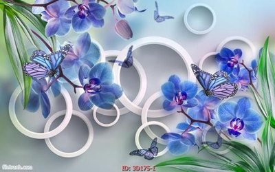 File gốc Tường nền 3D hiện đại 3D175 (ảnh chi tiết) để in trần