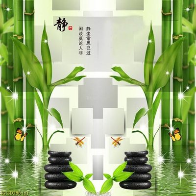 File tranh trang trí Tường nền 3D hiện đại 3D286 (file gốc)