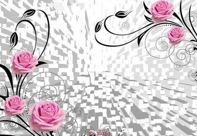 File ảnh Tường nền 3D hiện đại 3D32 (gốc) in decal dán tường