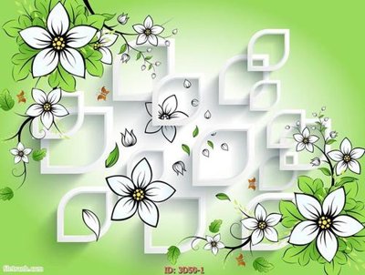 File in ấn Tường nền 3D hiện đại 3D50 (bản gốc) sắc nét