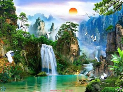 File gốc File tranh phong thủy 8022 (trang trí) phòng làm việc