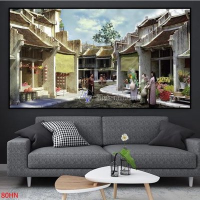 Download file File tranh hà nội xưa 80HN (chuẩn in) chất lượng cao