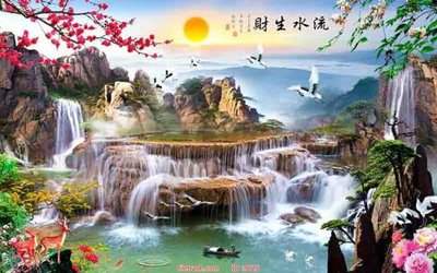 File in trần File tranh phong thủy 9026 (bản gốc) trời sao