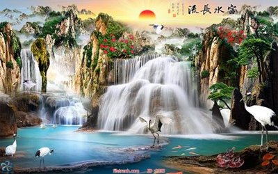 Mua file tranh gốc File tranh phong thủy 9033 tại Filetranh.com