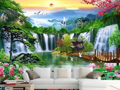 File in trần File tranh phong thủy 9034 (bản gốc) trời sao