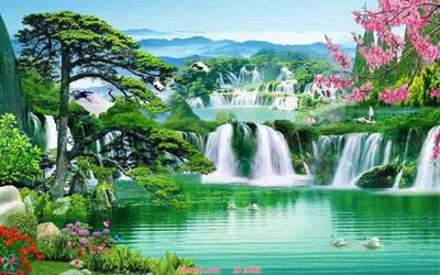 File gốc in ấn File tranh phong thủy 9058 chuẩn màu CMYK