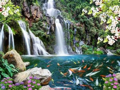 File in ấn File tranh phong thủy 9076 chuyên nghiệp