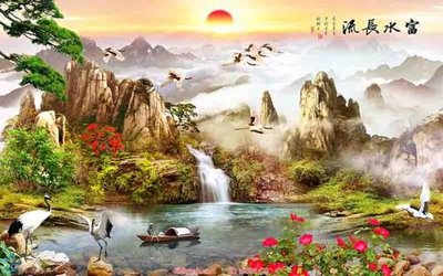 Cung cấp file tranh gốc File tranh phong thủy 9086 độc quyền