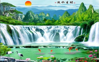 File tranh File tranh phong thủy 9158 (bản gốc) treo phòng ăn