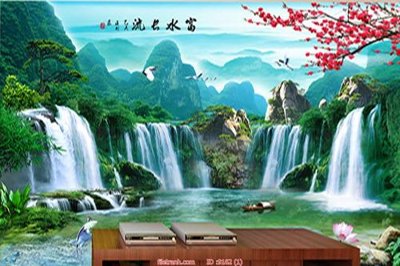 File gốc File tranh phong thủy 9162 (cho in ấn) từ kho Filetranh