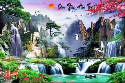 File gốc File tranh phong thủy 9225 (phong cách) cổ điển