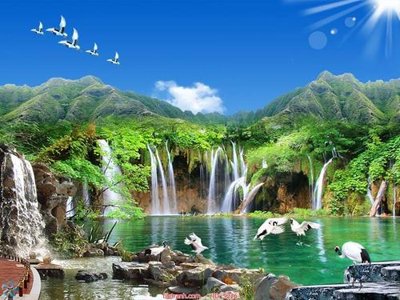 File gốc File tranh phong thủy 9226 (in mica) làm bảng hiệu