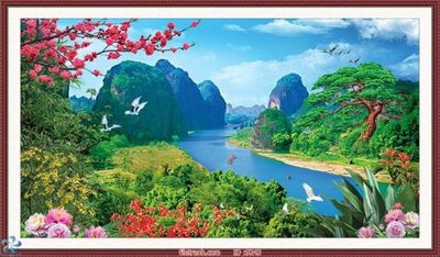 Tải về file gốc File tranh phong thủy 9243 (dùng cho in quảng cáo)