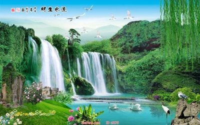 Tải file File tranh phong thủy 9275 (ảnh gốc) in gạch 3D