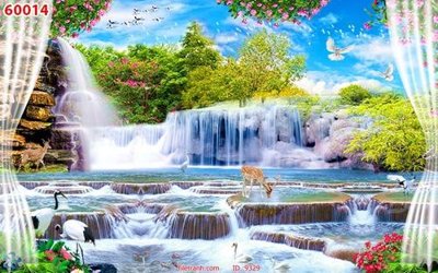 File gốc File tranh phong thủy 9329 (cho in ấn) độc quyền