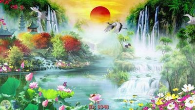 Download file ảnh gốc File tranh phong thủy 9348 để in ấn