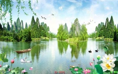 Tải file gốc File tranh phong thủy 9376 dùng cho in ấn