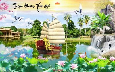 File gốc File tranh phong thủy 9397 (trang trí) phòng ngủ