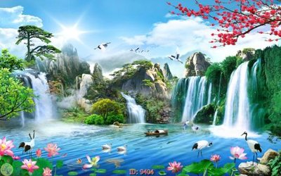 Tải file File tranh phong thủy 9404 (gốc) làm file in ấn