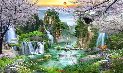 Tải file File tranh phong thủy 9476 (ảnh gốc) độ phân giải 300dpi