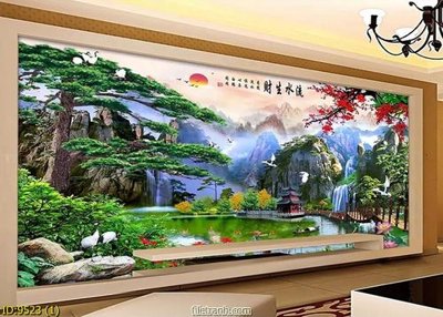 Tải về file gốc File tranh phong thủy 9523 (dùng cho in quảng cáo)