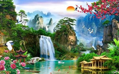 Download file gốc File tranh phong thủy 9529 (độ nét cao)