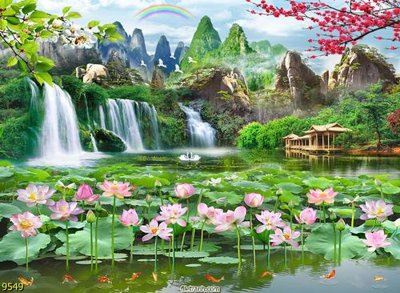 File ảnh File tranh phong thủy 9549 (gốc) in biển hiệu