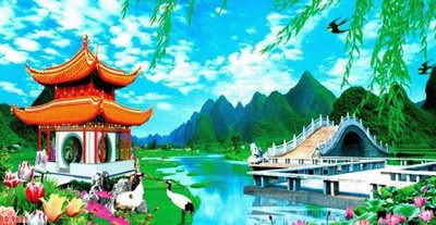 File tranh gốc File tranh phong thủy 9621 (bản quyền) độc đáo