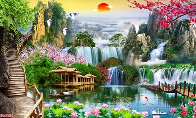 File tranh File tranh phong thủy 9642 (gốc) chủ đề con người