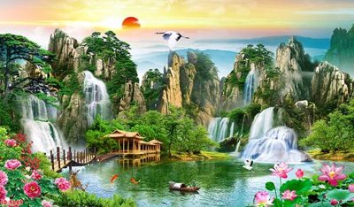 Download file gốc File tranh phong thủy 9649 (in mica) 3D