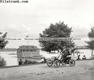 File tranh in trần 3D A Grand Day Out_ 1910 (ảnh gốc)