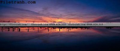 File gốc Anh toan canh phong canh dai 196 (in lụa) họa tiết 3D