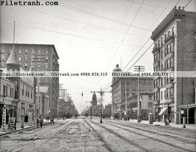 File in trần Atlantic Avenue_ 1905 (bản gốc) đại dương