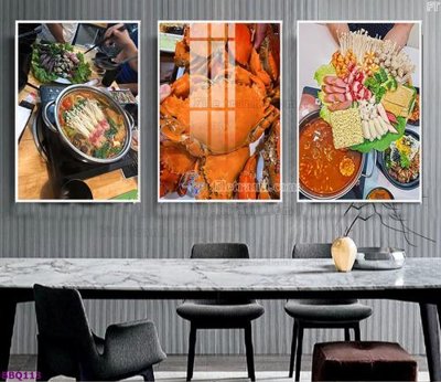Download file File in tranh treo quán lẩu bbq BBQ113 (gốc) in mica cao cấp