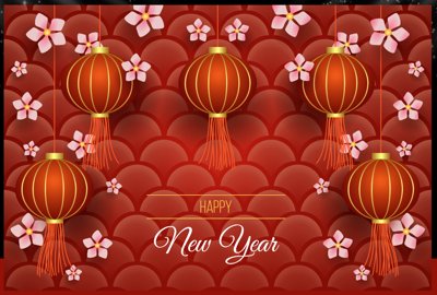 File tranh Backdrop Happy New Year 2026 file corel #4 (ảnh gốc) cho in ấn kỹ thuật số