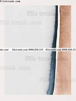 File in mica Bo ba truu tuong Morandi truu tuong 107 (bản gốc) làm vách ngăn