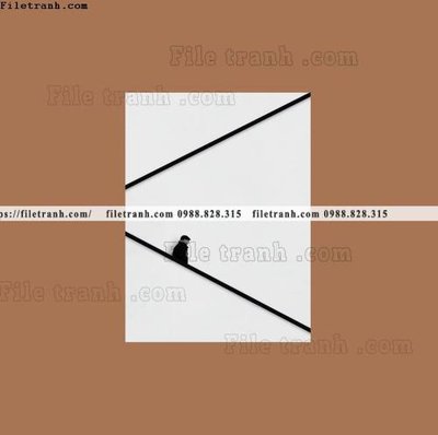 File tranh Bo ba truu tuong Morandi truu tuong 123 (gốc) chủ đề thành phố