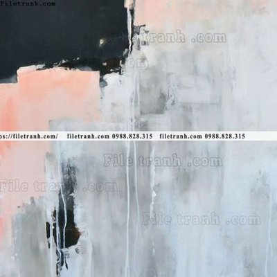 File gốc in ấn Buc Tranh Son Dau Ve Tay Truu Tuong 601 chuẩn màu CMYK