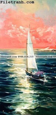 File in mica Buc Tranh Truu Tuong Phong Cach Morandi 106 (bản gốc) làm vách ngăn