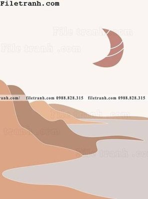 File tranh gốc PSD Buc Tranh Truu Tuong Phong Cach Morandi 125 còn nguyên layer