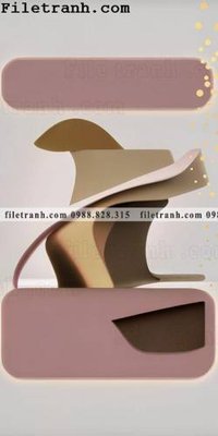 File tranh Buc Tranh Truu Tuong Sang Trong Anh Sang Hien Dai 145 (bản gốc) treo quán cafe