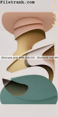 File in trần Buc Tranh Truu Tuong Sang Trong Anh Sang Hien Dai 147 (file gốc) hoa văn 3D