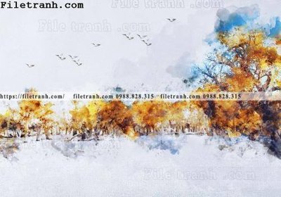 Tải file Buc tuong nen hong hac rung nhiet doi Bac Au 155 (gốc) in trên mọi chất liệu