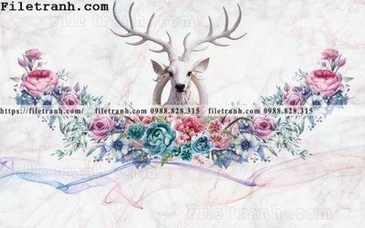 Tải file Buc tuong nen hong hac rung nhiet doi Bac Au 185 (gốc) làm tranh trang trí