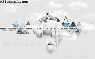 File gốc Buc tuong nen hong hac rung nhiet doi Bac Au 222 (in mica) làm quà tặng