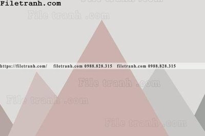 File tranh Buc tuong nen hong hac rung nhiet doi Bac Au 253 (gốc) chủ đề tĩnh vật