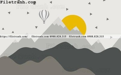 File in mica Buc tuong nen hong hac rung nhiet doi Bac Au 261 (ảnh gốc) đẹp