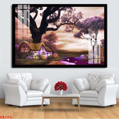 File tranh File tranh sơn dầu châu âu CA101 (gốc) chủ đề trẻ em