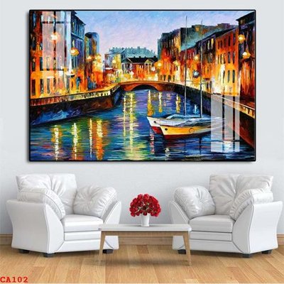 File gốc File tranh sơn dầu châu âu CA102 (thiết kế) cho in ấn