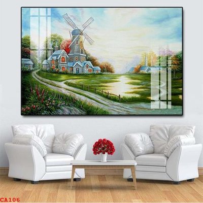 File gốc File tranh sơn dầu châu âu CA106 (PNG) chất lượng cao